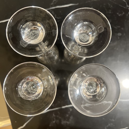 Anthropologie Fiorella Champagnerflöten, 4er Set 24K Gold verziert Atemberaubend! - Bild 7 von 16