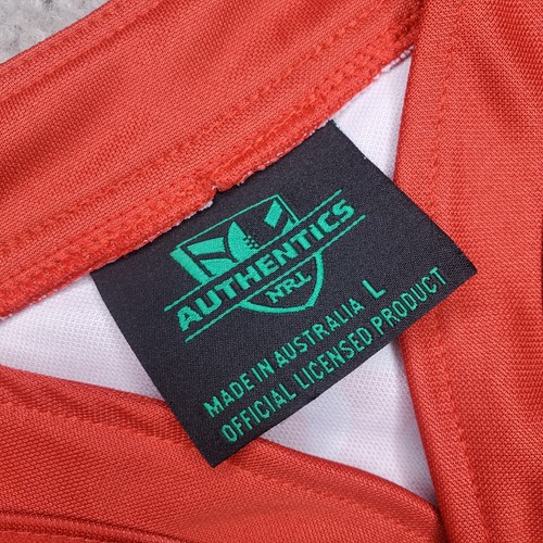 Reebok Authentics NRL St. George Illawarra Rugby Team Jersey SZ Large L - Picture 3 of 5