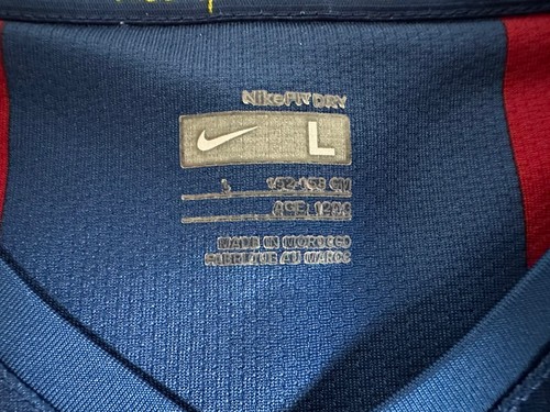 FC Barcelona Football Home Jersey Shirt 2006/07 Nike Kids Large 12-13 Years Old - Picture 4 of 14