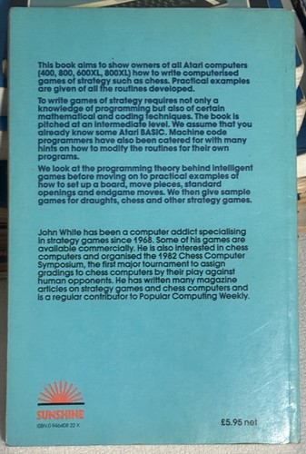 Writing Strategy Games on your Atari by John White | Free AU Postage - Picture 4 of 7