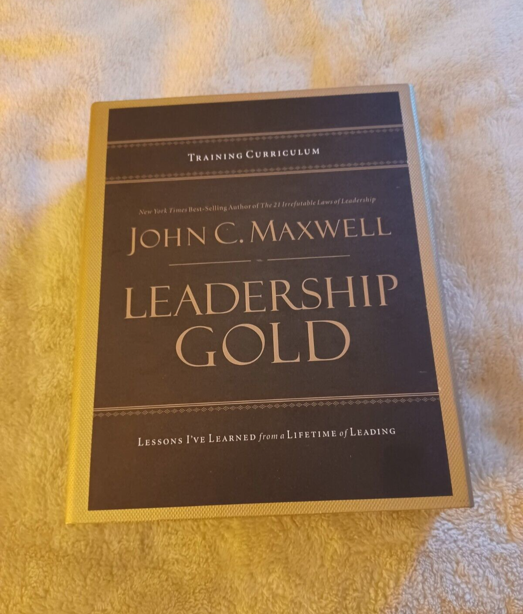 John Maxwell Leadership Gold Training Curriculum (DVD, CD, Books 