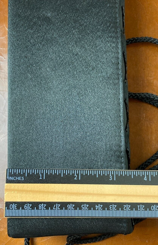 Unbranded, Black, Beaded, Hard Sided Evening Bag/Clutch with Shoulder Strap - Picture 11 of 12