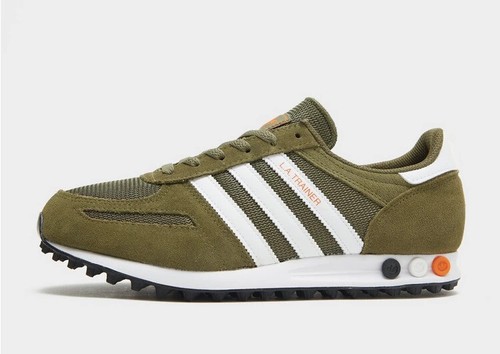 adidas Originals LA Trainer in Green and UK All Limited Stock | eBay