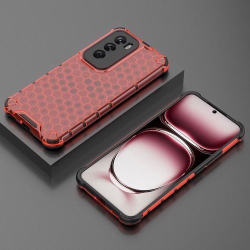For Oppo Reno12 Pro 5G, Luxury Shockproof Honeycomb Hybrid Hard Case Cover - Picture 7 of 19