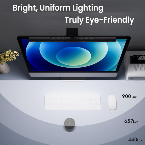 Computer Monitor Lamp, Screen Monitor Light Bar for Eye Caring, USB Reading LED - Picture 5 of 12