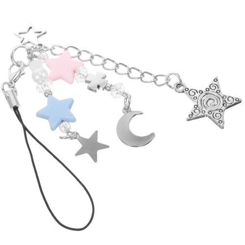 Pentagram Mobile Phone Chain Student Fashion Charm Cellphone Strap - Zdjęcie 4 z 12