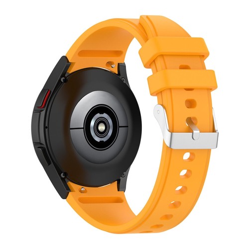 For Samsung Galaxy Watch 4 44mm 40mm/Classic 42mm 46mm Sport Silicone Strap Band - Picture 133 of 136