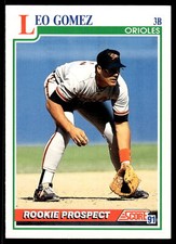 1991 Score Baseball #500-749 Pick Your Card