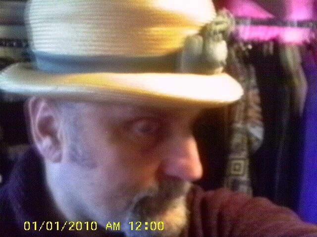 De Colección Sombrero Mujer Langston Bourquin Años 20 Cloche Paja CINTA VERDE DISEÑADOR FLORAL Foto 3 de 4