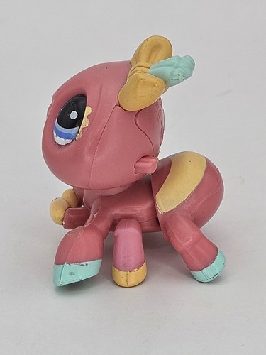 Authentic Littlest Pet Shop "Walkables" Pink Purple SPIDER Tested + WORKS - Picture 4 of 8