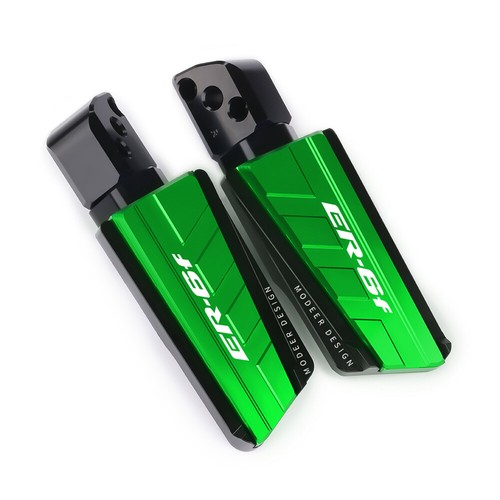 For KAWASAKI ER-6N ER6F ER6N ER-6F ER 6N Foot Pegs Passenger Footpeg Footrest - Picture 4 of 34