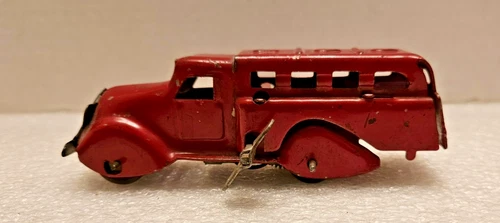 MARX Pressed Steel 4 3/4 Wind Up Bus