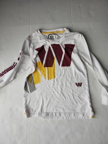 NFL Washington Commanders Jugend Team Logo Langarmshirt Größe Small 8 - Bild 1 von 9