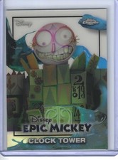 2026 TOPPS DISNEY NEON EM-23 CLOCK TOWER SP REF EPIC MICKEY