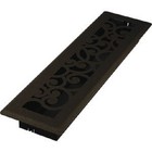 2-Imperial Wonderland 2-1/4 In. x 12 In. Bronze Age Steel Floor Register RG3353