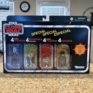 Star Wars Vintage Collection Clone Wars Escape From Order 66 4-Pack 2024 Hasbro
