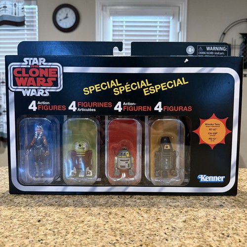 Star Wars Vintage VC Escape From Order 66 Ahsoka Tano R7-A7, CH-33P, RG-G1 NUEVO - Imagen 1 de 3