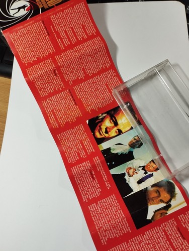 PHILIPPINES Best of James Bond 40th Anniversary Cassette Tape w/ Sticker Label - Picture 5 of 6