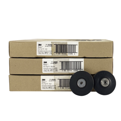 3M Roloc Disc Pad TR 45090, Soft 3 in. 1/4-20 Internal (1 pack) - Picture 3 of 3