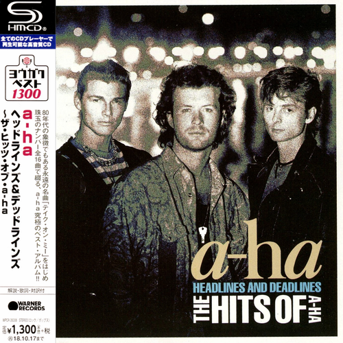 A-ha: Headlines And Deadlines - The Hits Of A-Ha - Japanese SHM-CD, Obi, Booklet