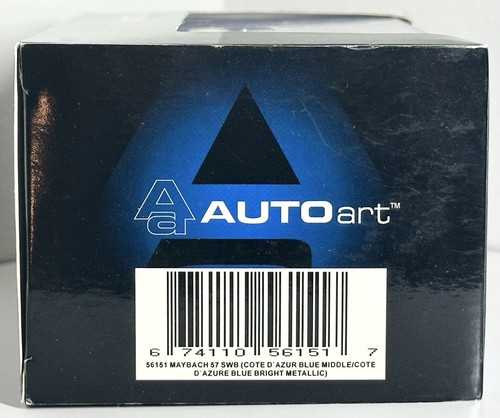 AUTOart 1:43 - Mercedes-Benz Maybach 57 SWB (Blue) - 56151 - Picture 3 of 4