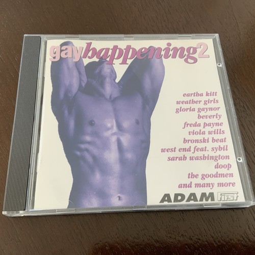 Gay Happening 2 Adam First Eartha Kitt Weather Girls Gloria Gaynor Music CD