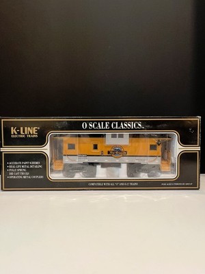 K-Line K613-1491 Rio Grande Extended Vision Smoking Caboose