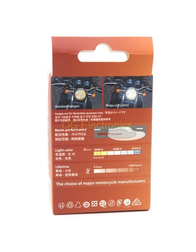 PHILIPS LED Ultinon LED-HL HS1 Performance 6500K Motocicleta, Faros Scooter - Imagen 5 de 5