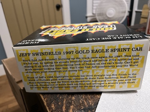 Gold Eagle Leak Stoppers Jeff Swindell 1:25 Scale Diecast Sprint Car 4th Release - Picture 1 of 6