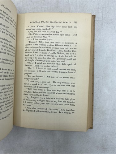 Standish Of Standish: A Story of the Pilgrims Jane G. Austin First Edition 1889 - Picture 9 of 19