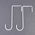6 Pcs Hanging Flower Pot Rack Wall Hanger Basket Peg Mounted Hooks
