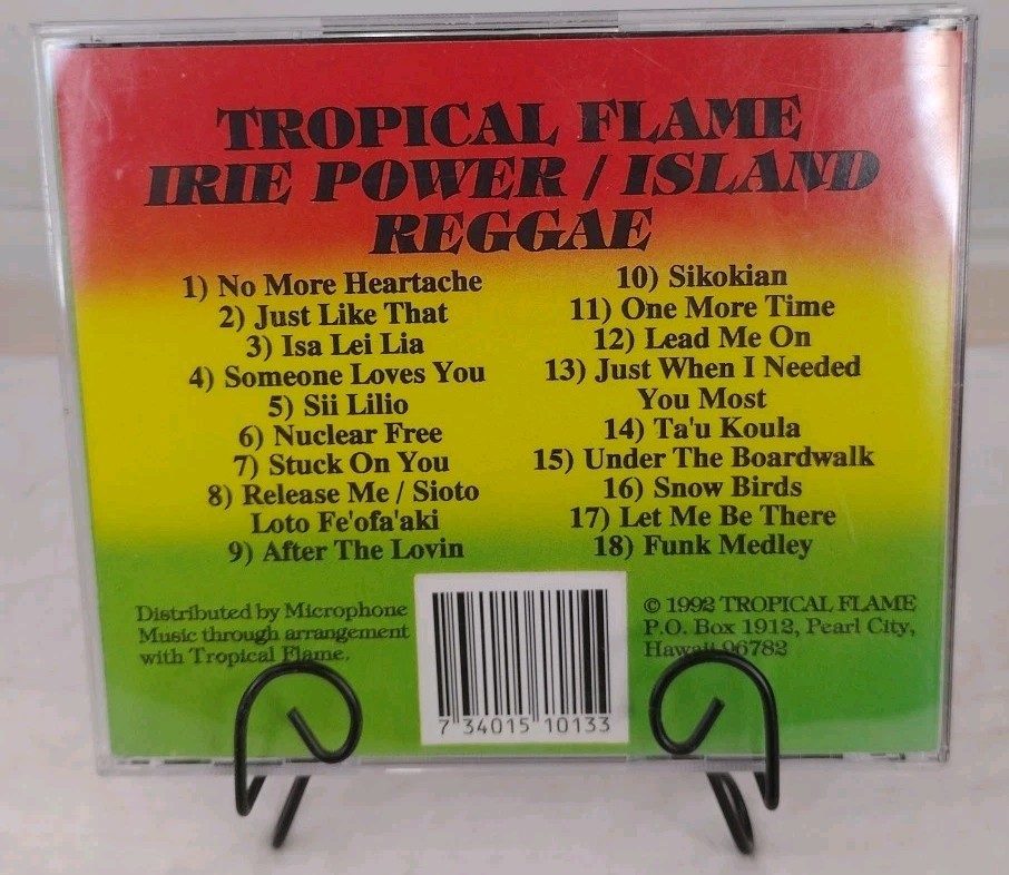 Tropical Flame - Irie Power - 1992 Out Of Print Extremely Rare