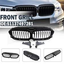 Front Radiator Grille Active Air Shutter Set W/o Motor For BMW G30 2017-2020 USA