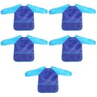  5 Pack Apron for Kid Painting Waterproof Aprons Children Childrens