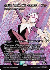 Spider-Gwen, Web-Warrior - Najeela, the Blade-Blossom (Borderless) #24 (NM) M...