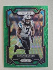 2023 Panini Prizm - Shaq Thompson #45 Green Wave Prizm