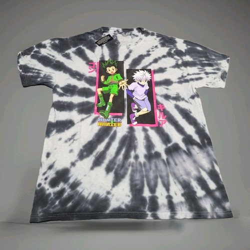 Hunter X Hunter Tie Die T-Shirt Herren Größe Large Neu mit Etikett