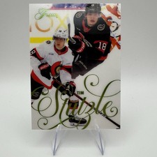 2025-26 Upper Deck Flair Tim Stutzle Green /349 #89 Ottawa Senators