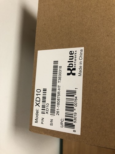 XBlue Networks Digitales Telefon mit mehreren Leitungen für kleine Unternehmen Modell XD10 Büro - Bild 9 von 9