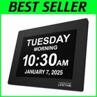 Senior-Friendly Dementia Clock - Custom Alarms & Big Display