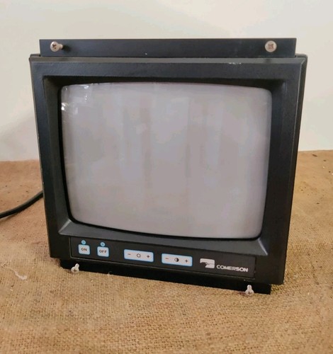 Monitor Videosorveglianza CRT Catodico Vintage Computer Monitor CRT Monitor CCTV - Foto 2 di 6