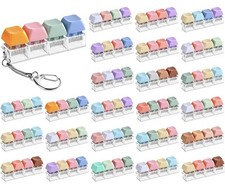 Keyboard Fidget Toys Stress Relief Fidget Clicker Keyboards Set Colorful
