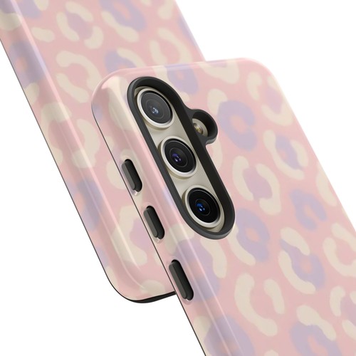 Stylish Tough Phone Case, Animal Print iPhone Cover, Cute Leopard Design - Picture 246 of 276
