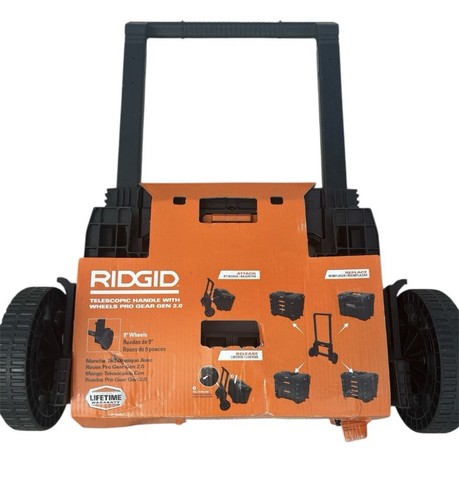 CART ONLY Ridgid 2.0 Pro Gear System 25 In. All Terrain Rolling Tool Cart - Picture 3 of 7