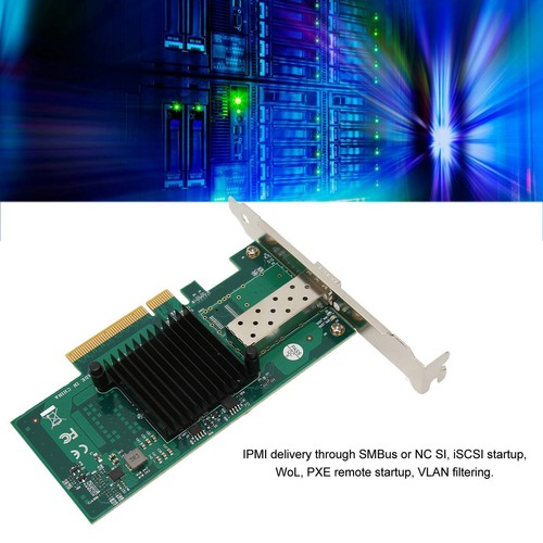 PCIe Network Card PCI Express X8 5.0GT/s 10000Mbps SFP LC WoL ISCSI Startup G CB - Afbeelding 8 van 22