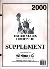 H E Harris Liberty 3 2000 Stamp Album Supplement ( HE HARRIS LIBERTY III 2000 )
