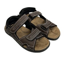 Dockers Men  s Newpage Slingback Sport River Sandals Size US 7M Briar Brown
