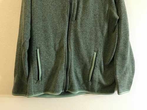 Patagonia® Worn Wear giacca pile uomo full zip taglia large verde usata in ottime condizioni - Foto 4 di 7