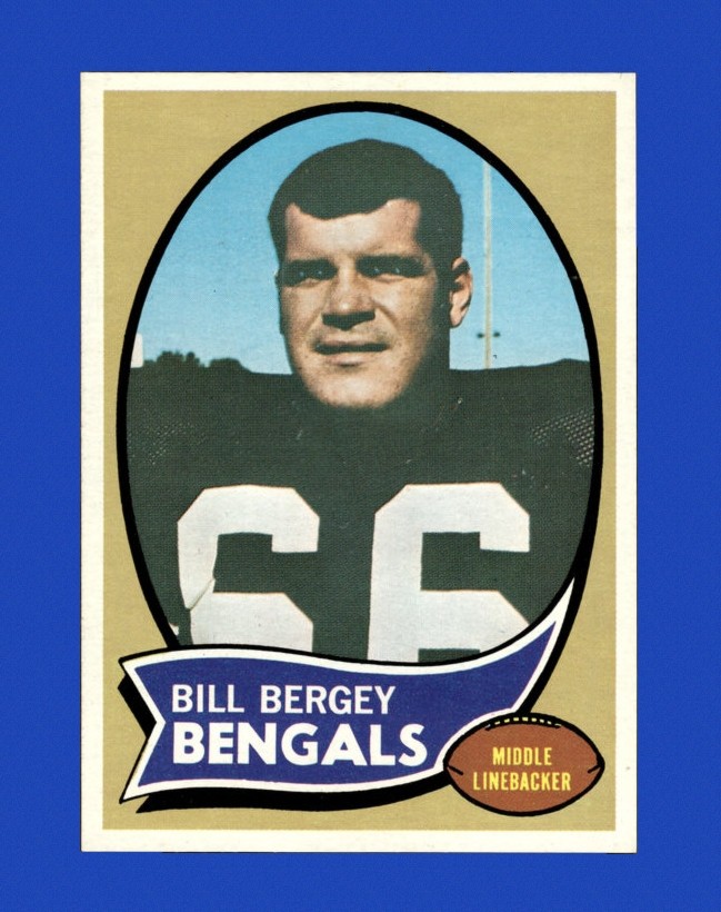 1970 Topps Set-Break #168 Bill Bergey RC NM-MT OR BETTER *GMCARDS*