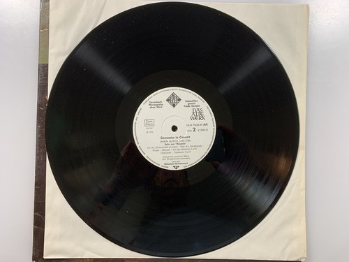 CONCENTUS IN CONCERT Nikolaus Harnoncourt LP PROMO Holland Festival 1974 M-/EX - Picture 6 of 9